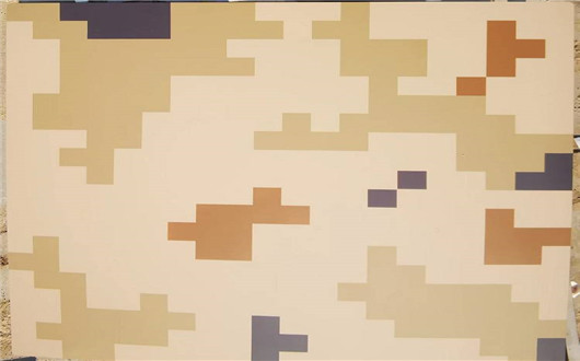 青海荒漠迷彩漆喷涂